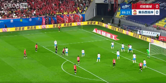 成都蓉城5-1大胜青岛西海岸 外援席尔瓦独造两球