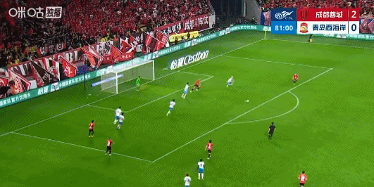 成都蓉城5-1大胜青岛西海岸 外援席尔瓦独造两球