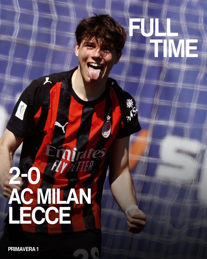 米兰预备队2-0力克莱切 赢得意甲预备联赛关键战